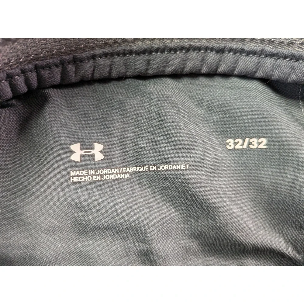 Under Armour Mens Golf Pants Gray Performance Straight Leg 32x32 (Fits 29x31.5)
